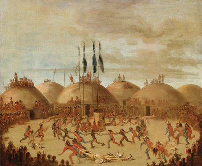 The Last Race, O-Kee-pa-ceremonin av George Catlin
