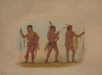 Tre temamän, av George Catlin