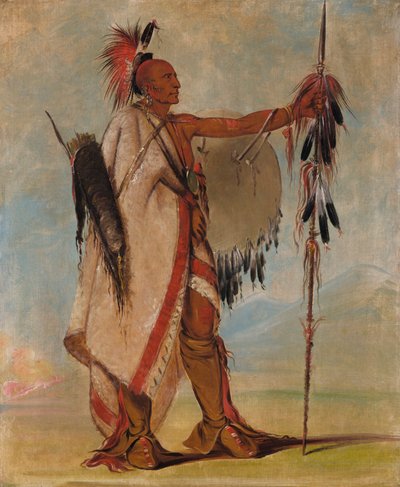 Tál-lee, till Warrior of Distinction, av George Catlin