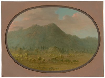 Utsikt i Kristallbergen av George Catlin