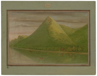 Utsikt över "Gäddans tält" av George Catlin