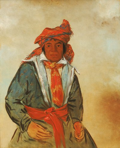 Wat-al-le-go, den modige av George Catlin
