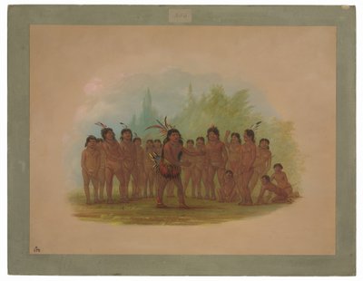 Zurumati indianer av George Catlin