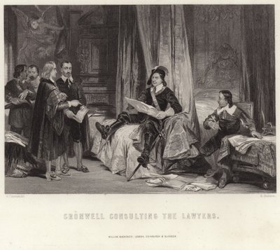 Cromwell konsulterar advokaterna av George Cattermole