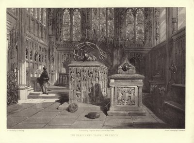 Beauchamp Chapel, Warwick av George Cattermole