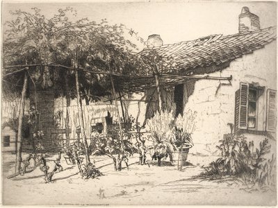 La Maison de la Blanchisseuse av George Charles Aid