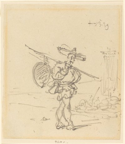 En kinesisk bonde av George Chinnery