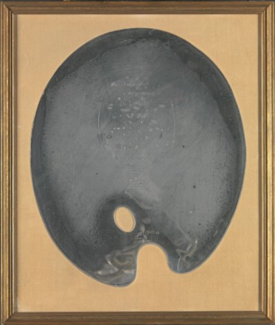 George III Irisches Silber: George Chinnery Palette, präsentiert dem Künstler von den Künstlern von Dublin, 27. Juli 1801 av George Chinnery