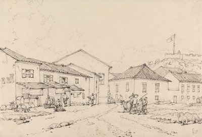 Monte Fort, Macao av George Chinnery