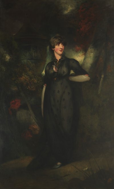Mrs Whaley dog 1798, Isle of Man. av George Chinnery