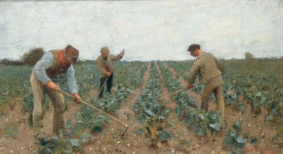 Höja landet av George Clausen