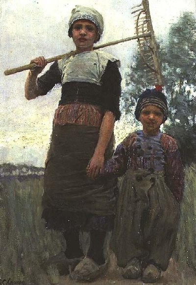 Little Haymakers, North Holland av George Clausen