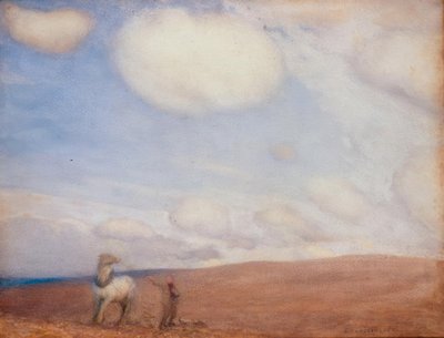 Plöjning på Downs av George Clausen