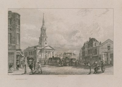 Kyrkan St Leonard, Shoreditch av George Cooke