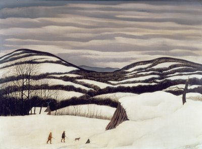 Jägare av George Copeland Ault