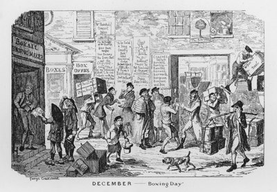 Annandagen (gravyr) av George Cruikshank