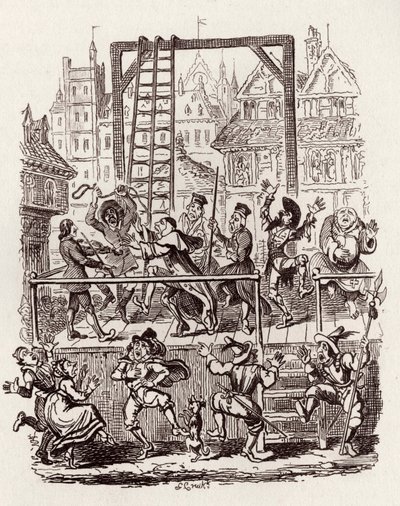 Bröderna Grimm Barn och av George Cruikshank