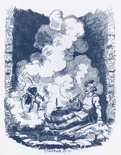 Bröderna Grimm Barn och av George Cruikshank