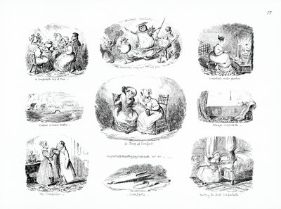 Comfort (gravyr) av George Cruikshank