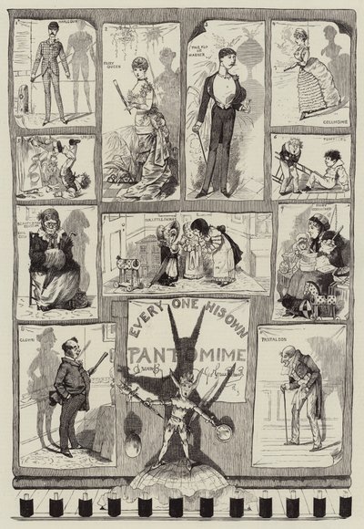 Var och en sin egen pantomime av George Cruikshank