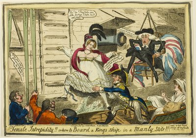Kvinnlig oförskräckthet av George Cruikshank