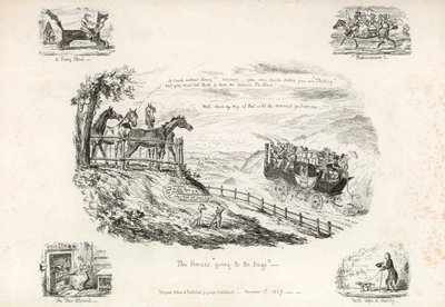 Gurneys ångvagn av George Cruikshank