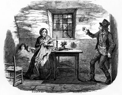 Home in Shadow, illustration från 