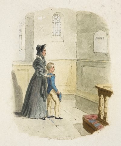 Illustration till "Oliver Twist" av George Cruikshank