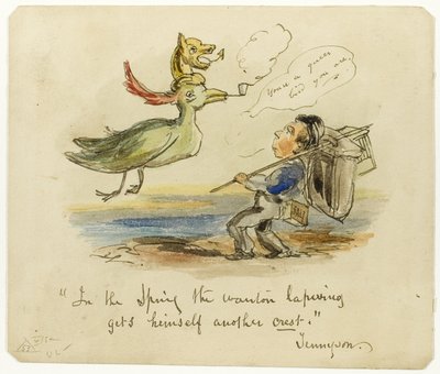 På våren skaffar sig Wanton Lapwing en annan Crest av George Cruikshank