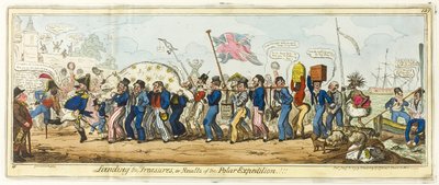Landning av skatterna av George Cruikshank