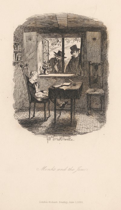 Munkar och juden av George Cruikshank