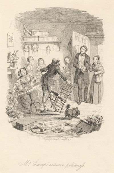 Herr Crumps extrema artighet av George Cruikshank