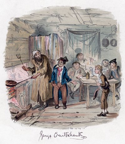 Oliver Twist, c1838. av George Cruikshank