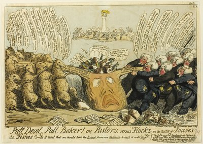 Pull Devil, Pull Baker! av George Cruikshank