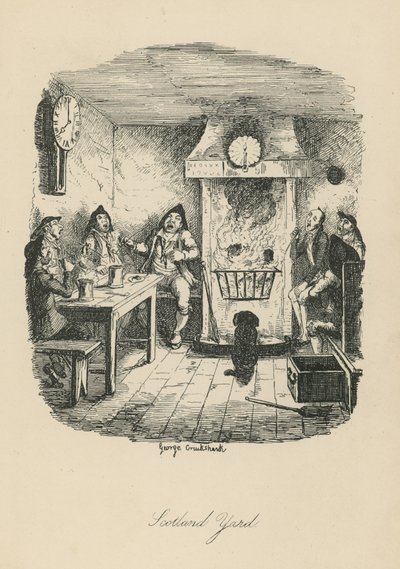Scotland Yard av George Cruikshank av George Cruikshank