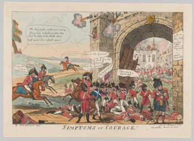 "Simptom of Courage!" av George Cruikshank