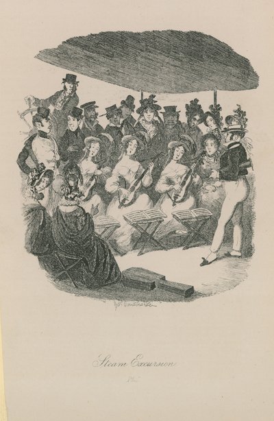 Ånga utflykt av George Cruikshank