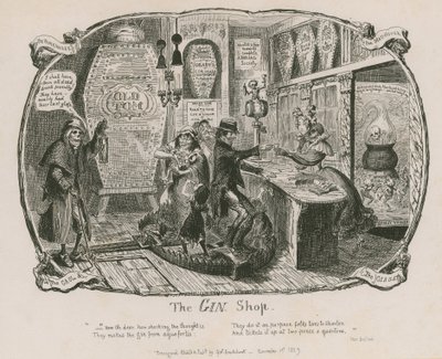 Ginbutiken av George Cruikshank