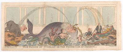 The Prince of Whales or the Fisherman at Anchor, 1 maj 1812. av George Cruikshank