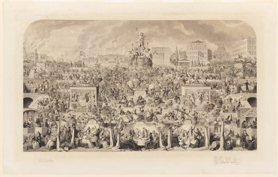 Bacchus dyrkan av George Cruikshank