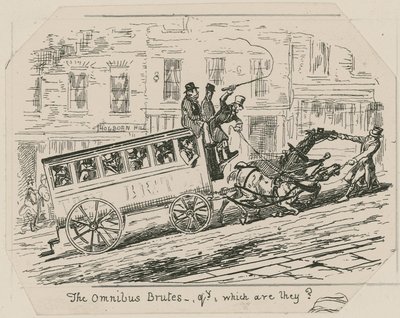 Omnibus brutes ... vilka är de av George Cruikshank