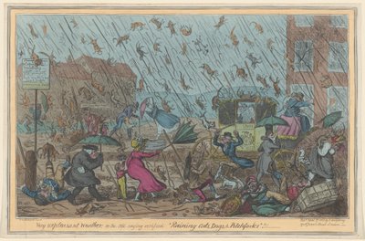 Väldigt obehagligt väder av George Cruikshank