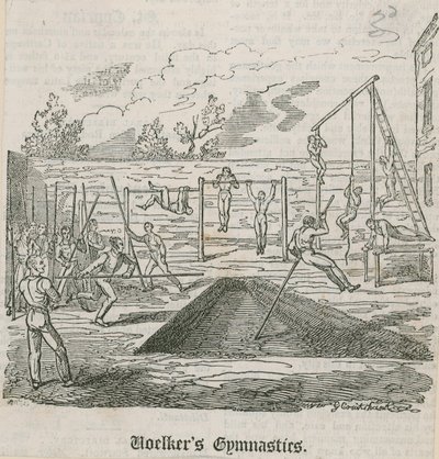 Woelkers Gymnastik av George Cruikshank