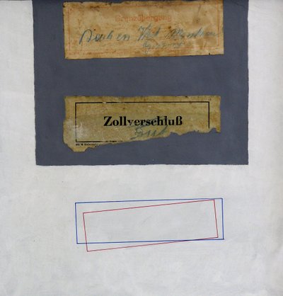CCC (Customs Clearance Collage) (blandade media) av George Dannatt