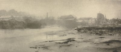 Kameraarbete: Wyvenhoe på Colne i Essex av George Davison