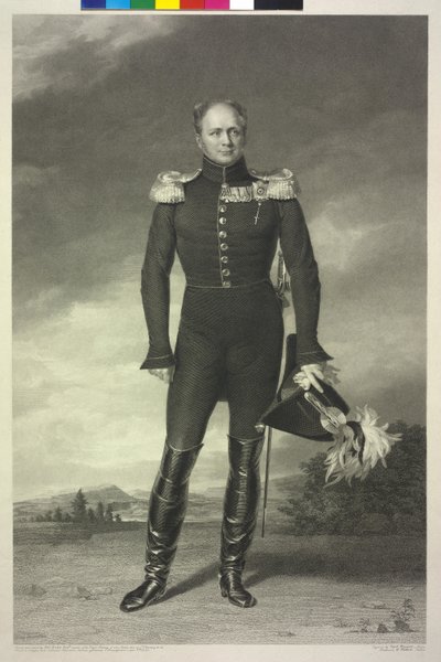 Kejsare av Ryssland Alexander I av George Dawe