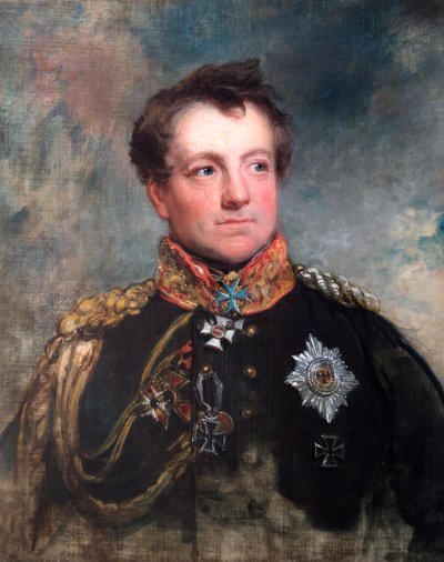 Fältmarskalk August Neidhardt, greve av Gneisenau av George Dawe