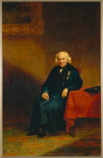 Porträtt av greve Nikolay Semyonovich Mordvinov 1754-1845 av George Dawe