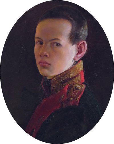 Porträtt av kronprinsen Alexander Nikolajevitj 1818-1881 av George Dawe