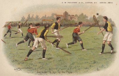 Lacrosse av George Derville after Rowlandson